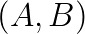 (A, B)